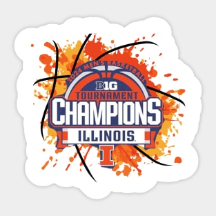 illinois champs 2024 Sticker